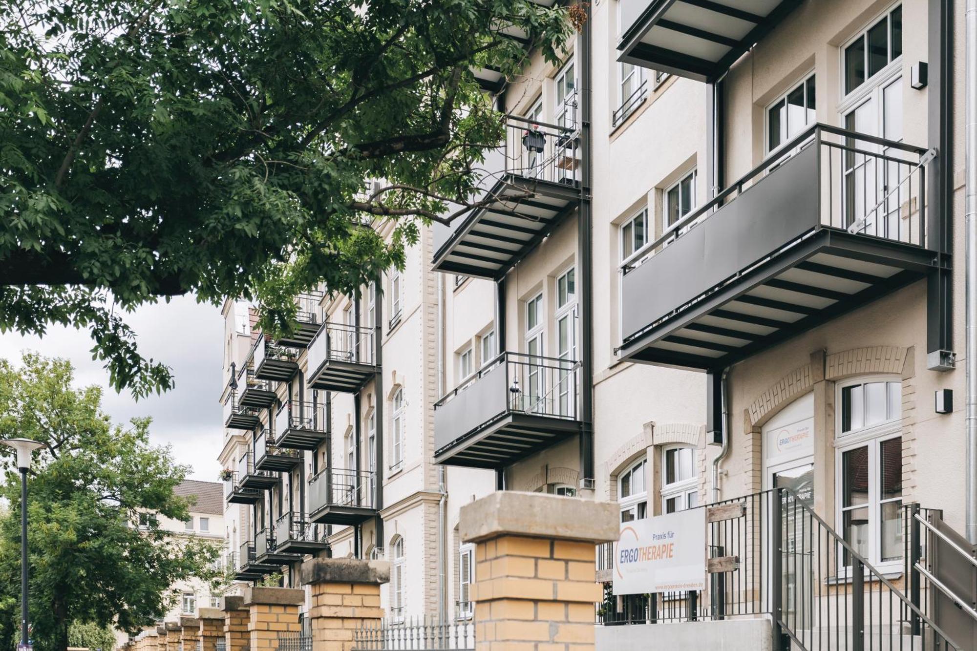 Oasis Appart - Wohnen In Dresden - Netflix - Tiefgarage - Dachterrasse Екстериор снимка
