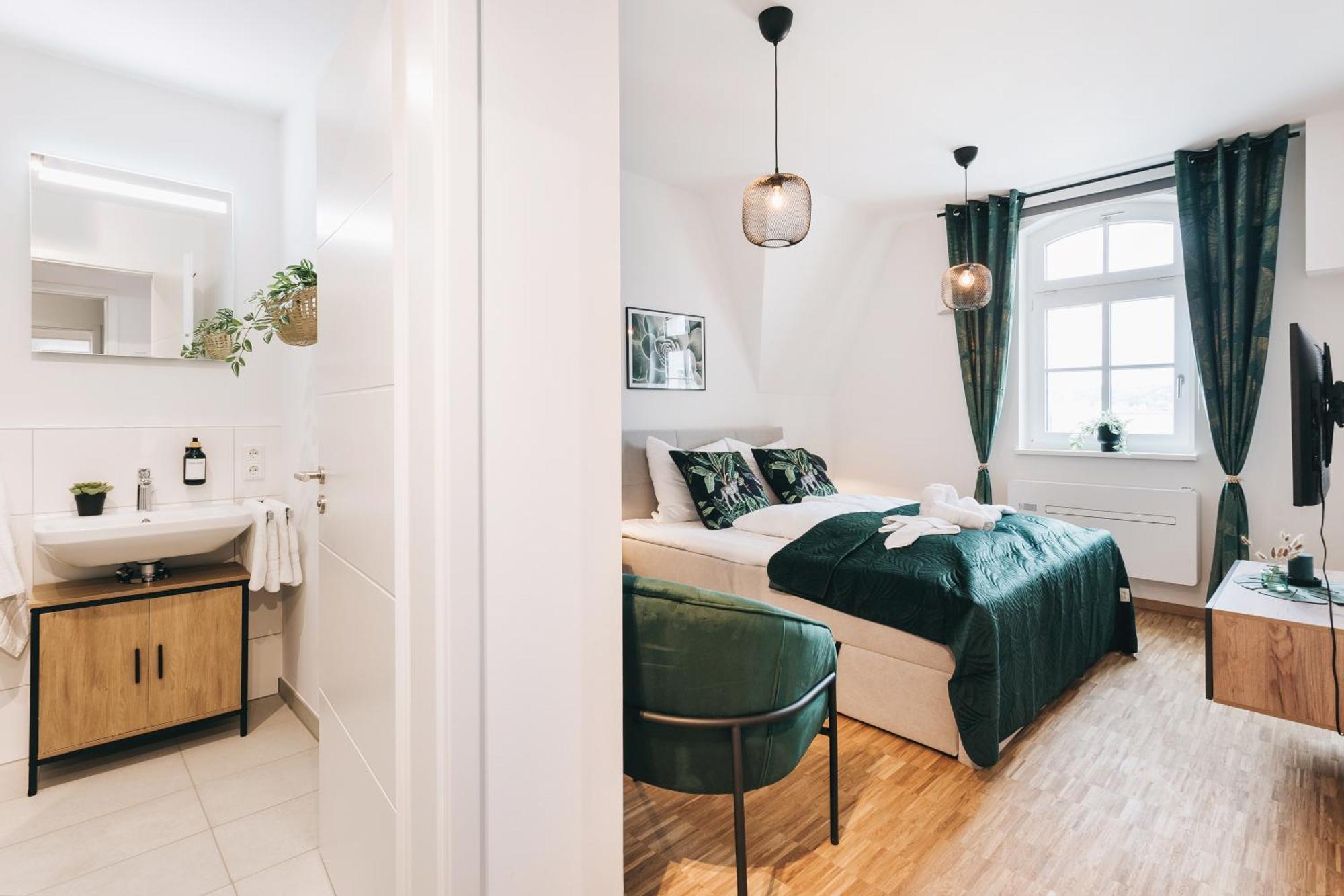 Oasis Appart - Wohnen In Dresden - Netflix - Tiefgarage - Dachterrasse Стая снимка